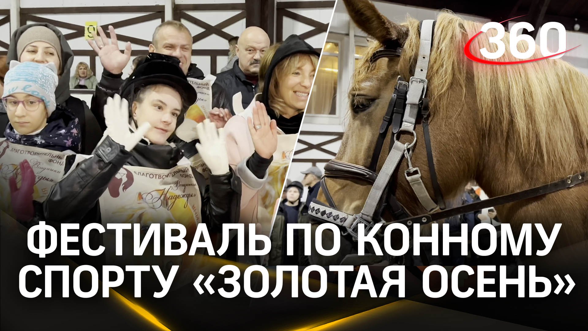 «Золотая осень»: фестиваль по конному спорту для детей с ограниченными возможностями в Котельниках