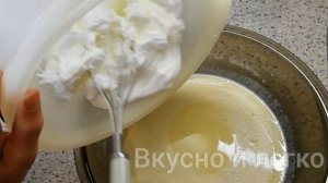 Блины на молоке и взбитых белках.