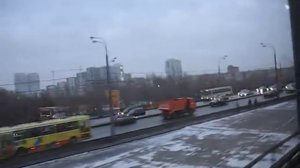 Москва. Нагатинский метромост