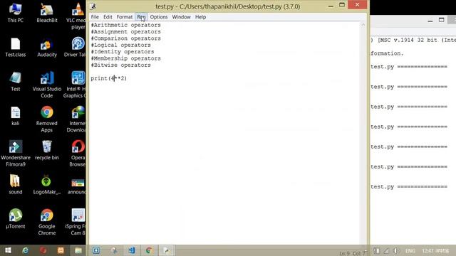 Learn python in nepali[Python Arithmatic Operator]