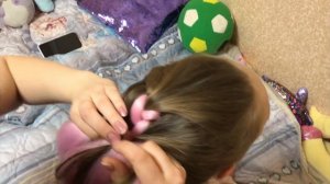 Канекалон Как плести цветную косу Косы с канекалоном Прическа с канекалоном У меня розовые волосы