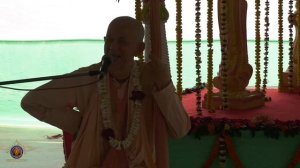 Bhakti Vigna Vinasa Narasimha Swami talked at Tamal Krishna Goswami's Disappearan Day.