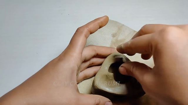 Amazing technique make kitchen set with polymer clay| Miniature clay kitchen set with mini house |