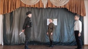 мини театрализация произведения "Сын полка"