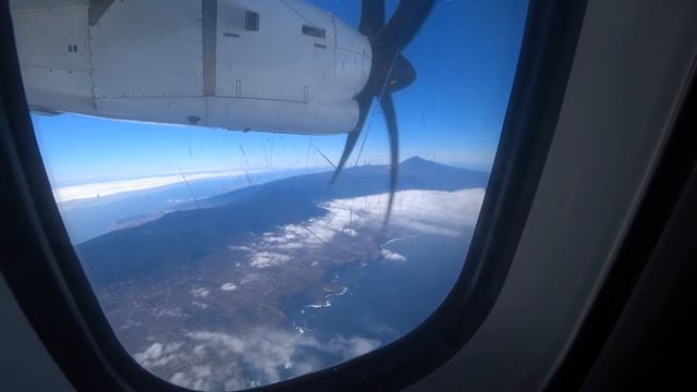 Пролет над Тенерифе и посадка на La Palma смотреть онлайн