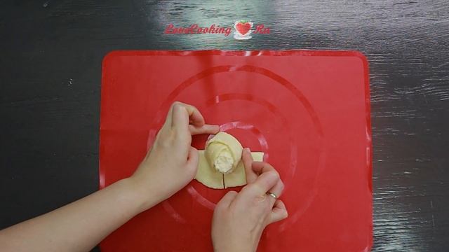 Творожное печенье с начинкой "Розочки" | Творожные булочки | LoveCookingRu