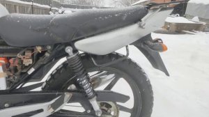 Обзор Yamaha YBR125 на разборе. запчасти ремонт Yamaha ybr125