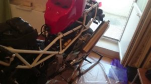 Yamaha TRX850 После регулировок