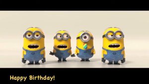 Minions Sing Happy Birthday