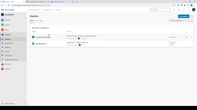 (PL) 03 Azure DevOps - Pipelines - Continuous Delivery - Release and GitFlow workflow смотреть онлайн