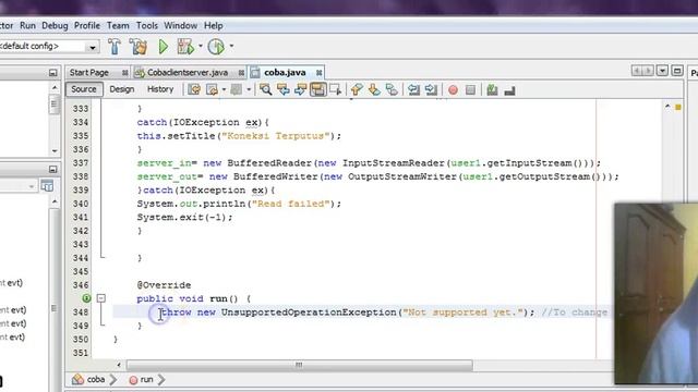 Membuat Chat Client Server Menggunakan Java pada Netbeans Part 5(5/5) смотреть онлайн
