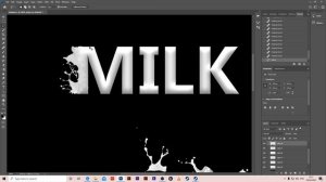 1 Minute Trick in Photoshop - Milky Typography