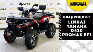 Квадроцикл Linhai-Yamaha D420 PROMAX EFI