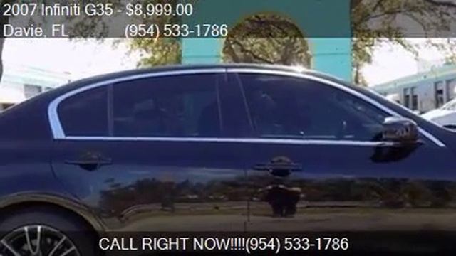 2007 Infiniti G35 Sport 4dr Sedan (3.5L V6 5A) for sale in D смотреть онлайн
