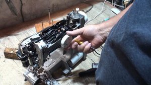 Швейная машина Jaguar model 333.  Куча поломок.....Неисправно ВСЁ.....