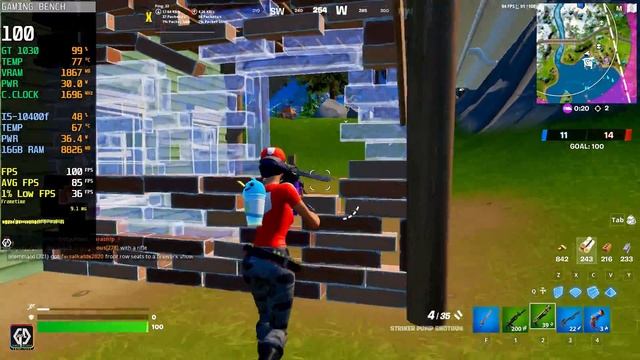 GT 1030 + I5 10400f - Test In 10 Games смотреть онлайн