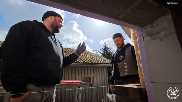 Giebel mauern | Ziermauerwerk und Fenstersturz