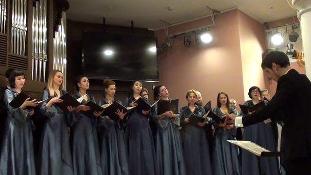 С. Рахманинов - "Литургия Св. Иоанна Златоуста" - "Достойно есть" - Хор В. Минина смотреть онлайн