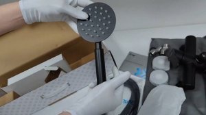 Стильный смеситель для ванны Frap 22801-6 с черным матовым покрытием!