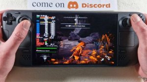 Horizon Zero Dawn on Steam Deck OLED with Steam OS 3.6