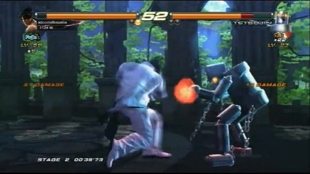 Tekken Revolution Mokujin Rush - Jin Kazama смотреть онлайн