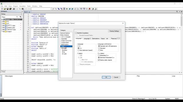 STM8s Arduino-like library for IAR смотреть онлайн
