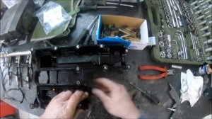 Ford Kuga замена прокладки клапанной крышки и масло в акпп//replacing the valve cover gasket