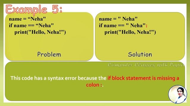 How to correct syntax errors in python for beginners | 10 examples syntax error with solution