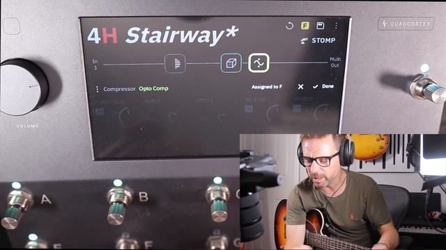 Quad Cortex - Recreating Jimmy Page's guitar sound on the Led Zeppelin's Stairway to Heaven Solo смотреть онлайн