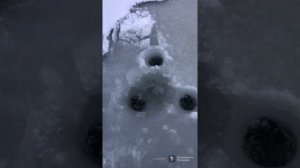 Аэрация пруда зимой , сломался аэратор