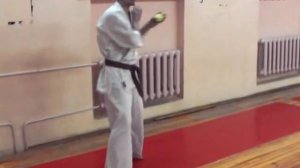 Упражнение на скорость в карате