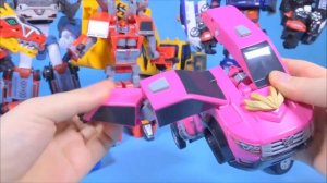 미니특공대 최강전사 변신, 또봇 파워레인저 다이노포스 타요 뽀로로 MiniForce Carbot transforming car toys