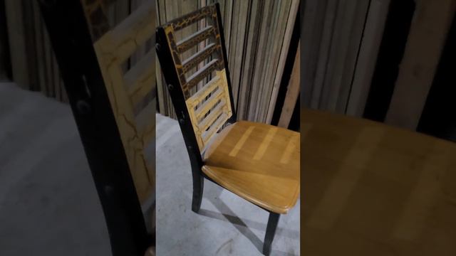 Latest wood chair