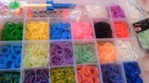 ♥♥Мой набор резинок для плетение браслетов♥♥