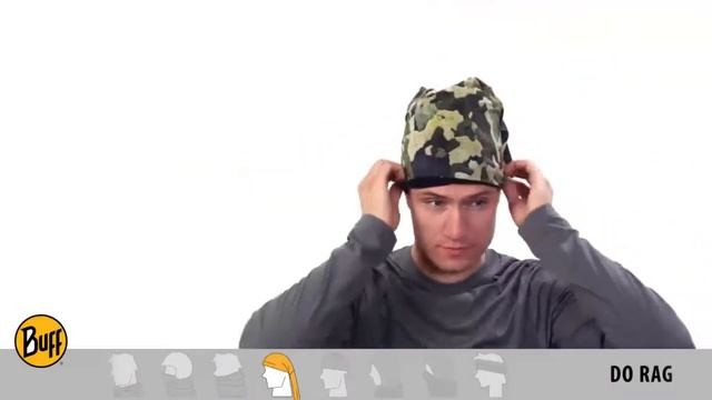 Как носить шарф-трубу Buff из серии Polar Reversible