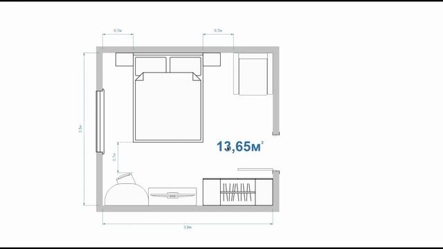 Идеальная спальня/Оптимальный размер спальни/Главные советы при проектировании спальни.