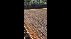 Каркас из арматуры для фундамента