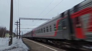 Электровоз ЭП20-026 с поездом №30 Москва - Новороссийск