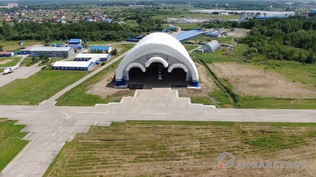 Производство надувных ангаров от Ангарстрой