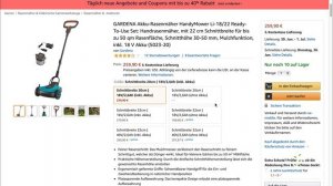 (2/2) Gardena Akku Rasenmäher HandyMower Li-18/22 im Praxistest