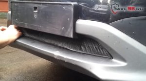 Защита радиатора на Honda CR-V 4 (Хонда СРВ 4) 2012-2014 г.в. (2.0)