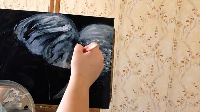 Картина масляными красками на холсте «Слон» ,#1 смотреть онлайн