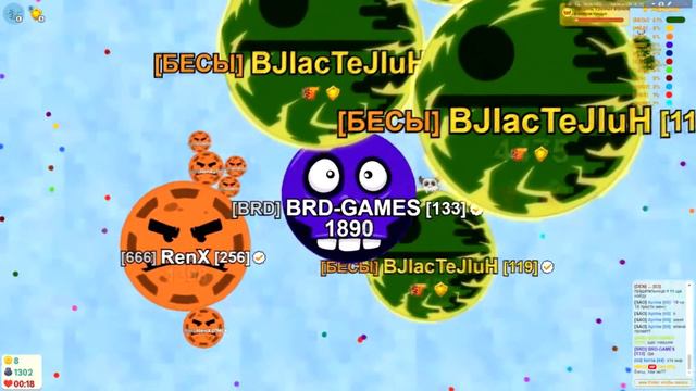 Агарио : Голодные Игры#37 Team Pro CLAN! смотреть онлайн