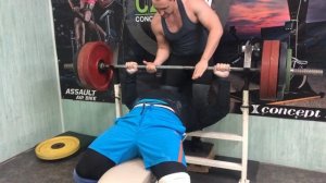 Жим лежа 190 кг