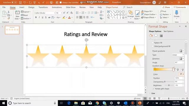 How to showcase reviews and ratings in PowerPoint Presentation смотреть онлайн