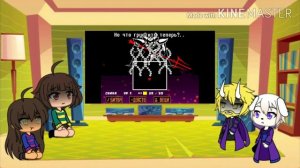 Реакция персонажей "Undertale" на песню:"Подземный король"
