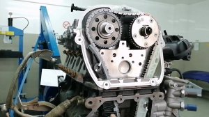 Полная сборка двигателя 1.8 TFSI (CDAB) Skoda Yeti 4x4 часть-3.
