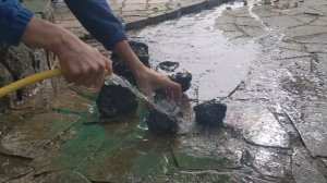 Отзыв о магазине АкваКамни. Заказ на 10 кг вулканической черной лавы для дизайна аквариума.