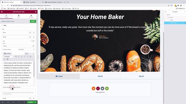 Reversed Elementor Horizontal Tabs with Gradient on Hover + a Tiny CSS смотреть онлайн