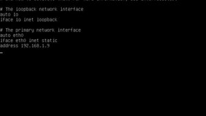 Настройка статического ip на ubuntu server